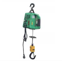 Type européen mini moteur à piles câble de levage tirant machine de levage boucle palan de traction pour plate-forme suspendue