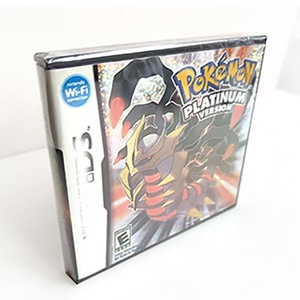 Boîte de jeu scellée en platine avec perles et diamants, avec boîte et manuel, pour DS - Product Image 1