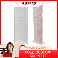 Panneau de luminothérapie infrarouge proche ILUXRED professionnel Shenzhen 660nm 850nm avec support
