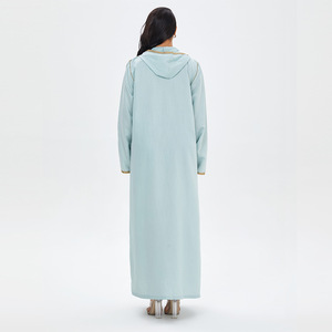 Nuovo Design India abbigliamento moda per donne musulmane maniche lunghe abiti tradizionali ricamati abiti <span class=keywords><strong>etnici</strong></span> per le donne - Product Image 6