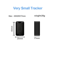 Petit traceur GPS magnétique sans fil pour scooter voiture Système de suivi d'espionnage caché Gsm Garantie 1 an Compatible PC Android iOS App