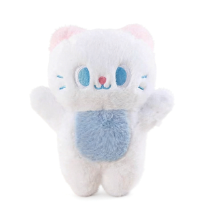 En stock: Peluches de <span class=keywords><strong>gato</strong></span> Sanrio con cara de anime adorable, juguetes de peluche de 8 pulgadas, suaves y abrazables, estilo arcade, para niños y adultos. - Product Image 1