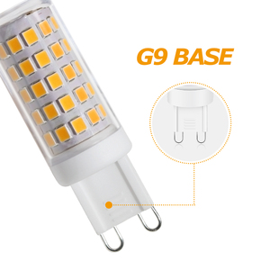 Ampoule LED G9 Corn 6W 64 LED 500-550LM AC 120V/230V PC Céramique CE RoHS 15000H Garantie 2 ans Bureau Dimmable - Product Image 2