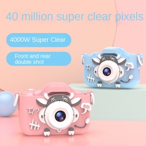 Cámara Digital WiFi con Forma de Vaca para Niños, Juguete con Cámara Dual de 2000W, Video Full HD, Pantalla de 2.3 Pulgadas, Material ABS, Fotografía con un Clic - Product Image 3