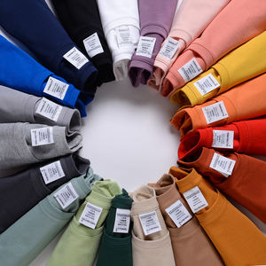 T-shirts d'été Fabricants de vêtements en gros Streetwear personnalisés T-shirts pour femmes unis 100% coton Grande taille Vêtements pour hommes - Product Image 4