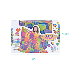 Jeu de tissage manuel DIY pour enfants, jouet éducatif, couverture en tissu à nouer soi-même - Product Image 6