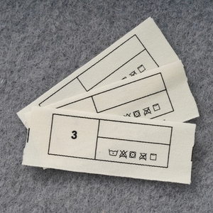 Tái Chế 100% Hữu Cơ Bông Tùy Chỉnh Vải Thẻ In Riêng Sang Trọng Nhãn Sinh Thái Thân Thiện Cho Quần Áo - Product Image 5