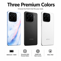 Teléfono Inteligente VIVO IQOO 15T 5G, Octa Core Snapdragon 8 Gen 5, Pantalla 2K de 144Hz, Cámara de 108MP, Batería de 8000mAh, Carga Rápida de 100W