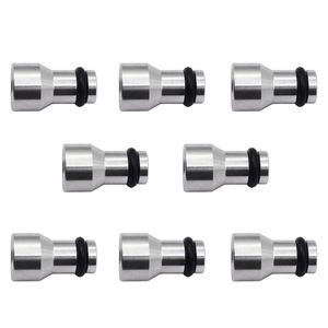 Manchon adaptateur d'injecteur de carburant en alliage d'aluminium, paquet de 8, pour collecteur d'admission LS1 LS6 Toyota FAW JP 551371 - Product Image 3