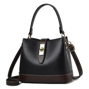 Высококачественная модная кожаная женская сумка-тоут, Прямая продажа с фабрики, сумка-мешок