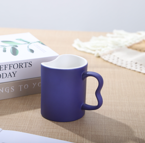 Lot de tasses en céramique vierges à interverrouillage en S, prêtes pour la sublimation, pour couple, avec logo photo personnalisé, pour cadeau, vente en gros - Product Image 6
