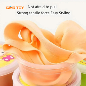 Slime doux, léger et sûr, argile ultra-légère, jouets éducatifs DIY pour les cadeaux des enfants - Product Image 4