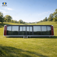 Maison-capsule CGCH A9, hôtel mobile de luxe, cabane pour le camping, hôtel moderne, maison préfabriquée
