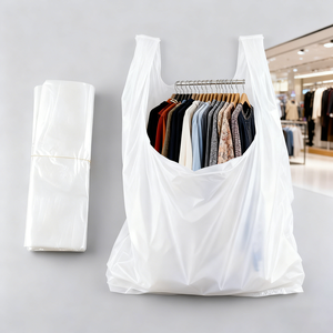 Túi nhựa PLA tùy chỉnh chuyên nghiệp cho trung tâm mua sắm và bao bì kinh doanh Bán Lẻ-Nhà sản xuất phân hủy sinh học đáng tin cậy với CE/FDA - Product Image 1