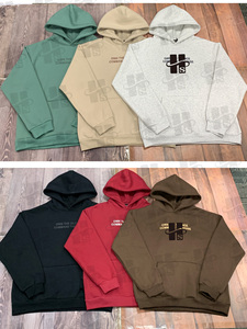 <span class=keywords><strong>Felpa</strong></span> Personalizzata Oversize Ricamata in French Terry Ampia in Cotone Felpato <span class=keywords><strong>con</strong></span> <span class=keywords><strong>Stampa</strong></span> a Rilievo Cappuccio e Girocollo per <span class=keywords><strong>Donna</strong></span> - Product Image 4