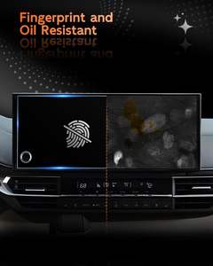 Protector de Pantalla para <span class=keywords><strong>Toyota</strong></span> <span class=keywords><strong>Sienna</strong></span> 2025 2026, 12.3 Pulgadas, Vidrio Templado 9H HD, Accesorios para Pantalla Táctil - Product Image 2