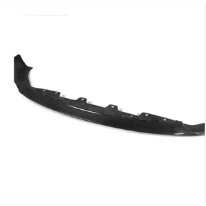 Kit de carrosserie de pièces automobiles en fibre de carbone personnalisé OEM diffuseur de lèvre de pare-chocs avant supérieur séparateur de becquet pour <span class=keywords><strong>Maserati</strong></span> Levante nouveau - Product Image 2