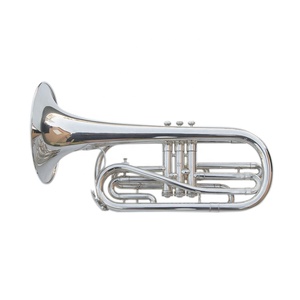 Trombón de Marcha SEASOUND OEM en Si Bemol Plateado de Alta Calidad JYMTB1312S Instrumento Tipo Trompeta Económico - Product Image 6