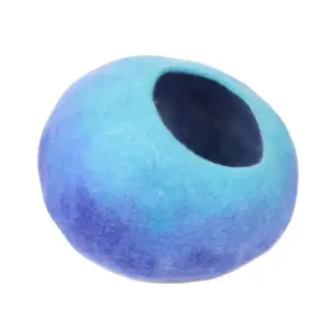 Meilleures ventes de lits d'intérieur personnalisables avec logo pour animaux de compagnie, maisons faciles à utiliser pour chiens et chats avec motif animal, de petites tailles XL - Product Image 1