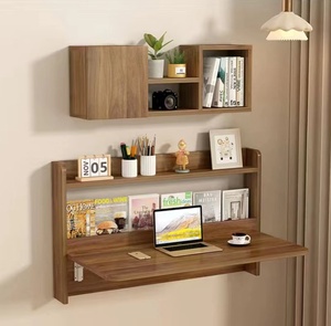 Escritorio suspendido plegable para el hogar moderno, escritorio de escritura para estudiantes, mesa de ordenador portátil, venta directa de fábrica - Product Image 5