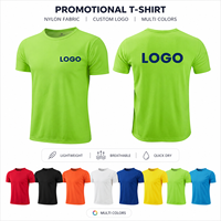 T-shirt de performance à séchage rapide, logo personnalisé, évacuation de l'humidité, tee-shirt athlétique, vente en gros, vêtements de travail d'équipe, OEM