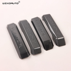 Steering Wheel Inner <b>Door</b> Handle Cover Interior <b>Trim</b> for F150 2015 2016 2017 2018 2019 Carbon Fiber Print - Product Image 5