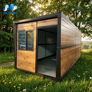 Mobile Wooden Cabin on Wheels,Flexible Relocation Option - Product Image 1