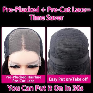 Fermeture en dentelle suisse Ms-Beauty 4x4 5x5 6x6 7x7, cheveux humains brésiliens 100%, fermeture en dentelle transparente, fermeture en dentelle HD - Product Image 3