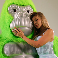 Canapé-lit à double peluche Big Monster Gorilla Meubles personnalisés Internet Celebrity Design créatif Canapé-lit Monster Canapé Gorilla