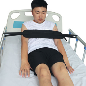 Ceinture de sécurité Yuqilin pour lit, ceinture de fixation lombaire pour personnes âgées, prévention des chutes, attache de lit, sangles Velcro noires - Product Image 3