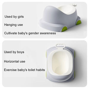 Productos Multifuncionales para Bebés, <span class=keywords><strong>Inodoro</strong></span> de Entrenamiento para Niños, Diseño Colgante, Urinario de Plástico para Niños, Barril Desmontable, Fácil de Limpiar - Product Image 2