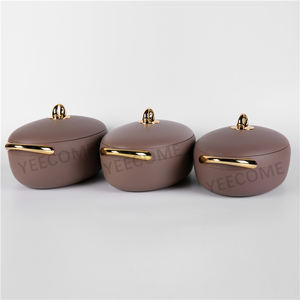 מותג זהב YJM-EC-P קיבולת 2 ליטר 2.5l 3l מזון סיטונאי מזון חם סיר חם - Product Image 4