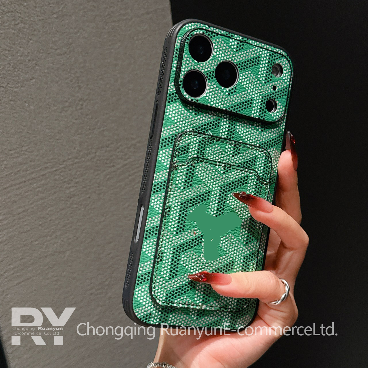 Emplacement pour carte Green Tooth Edge, couverture complète