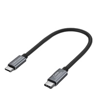 Kabel Data USB Tipe C DJI Mavic, Micro USB A ke USB Tipe C, Selubung PVC dengan Pelindung Kepang untuk DJI Spark/DJI Mavic/Mavic Pro Platinum