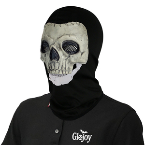Masque en latex <span class=keywords><strong>Call</strong></span> <span class=keywords><strong>of</strong></span> <span class=keywords><strong>Duty</strong></span> Big Nose Skeleton <span class=keywords><strong>Ghost</strong></span> Face, masque de démon effrayant pour Halloween, maison hantée, escape room, accessoire personnalisable - Product Image 6