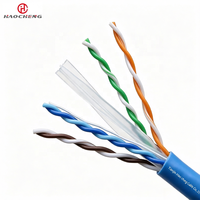 Câble réseau Cat6 305m 23AWG Cuivre toronné IP44 4 paires UTP 550MHz Vente en gros