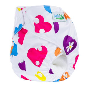 Pañal de Tela Ecológico para Bebé OEM, Suave, a Prueba de Fugas, de Alta Absorción, con Estampado Personalizado, Lavable, Reutilizable para Recién Nacido - Product Image 1