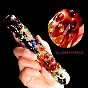 Glas Dildos Kristall Penis Frauen Glas Sexspielzeug Hardcover Produkt <span class=keywords><strong>Adult</strong></span> Sexy Produkte für Erwachsene Paare Geschenke - Product Image 5