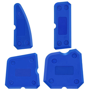 Raspador de sellado de juntas de cuatro piezas para conexiones de fregaderos de cocina y baño - Herramienta para sellar, limpiar y organizar adhesivos - Product Image 1