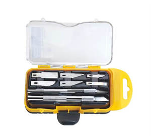 Ensemble <span class=keywords><strong>de</strong></span> couteaux <span class=keywords><strong>de</strong></span> charpentier <span class=keywords><strong>en</strong></span> alliage d'aluminium durable Couteaux à découper à la main pour la sculpture sur <span class=keywords><strong>bois</strong></span> et le travail du <span class=keywords><strong>bois</strong></span> - Product Image 1