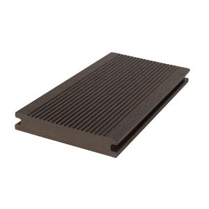 Paneles de Cubierta de Teca Sintética Antideslizantes y Resistentes al Agua XF-A002, Inspirados en Parques, Madera Cepillada, Plástico Sólido para Terrazas Exteriores - Product Image 1