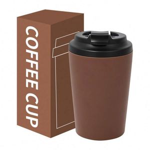 Tazas de Café de Acero Inoxidable con Pajita, Personalizadas con Impresión, Regalo de Navidad, Venta al Por Mayor - Product Image 1