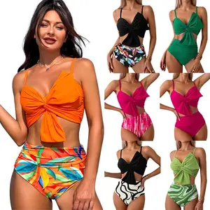 QuitesS Best-Selling Wholesale Swimwear New 2 Piece Bikini Set Sexy Underwear Women's Beachwear Swimming Suit