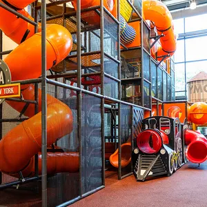 945SQM Commercial Kids Indoor Playground Served For Shopping Center With Soft Play Equipment For Children