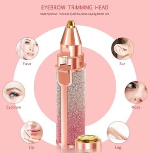 Épilateur facial permanent sans douleur portable rechargeable 2 en 1 pour femmes à usage domestique - Product Image 6