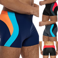Maillot de bain personnalisable pour hommes, haute élasticité, séchage rapide, pour le surf, la natation et le fitness, short de bain sexy pour hommes