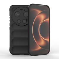 Funda de Teléfono de TPU con Forro de Franela para Xiaomi 17 Ultra, Funda Protectora Suave a Prueba de Golpes