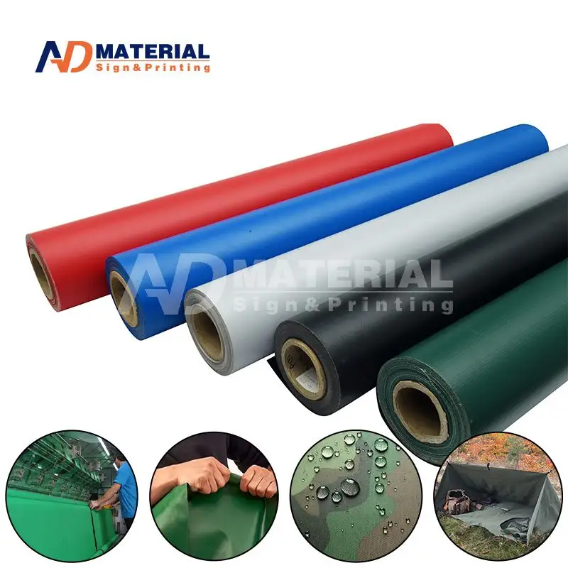 Zware Biofloc Dekzeil Stof Pvc Rolls Dekzeil Banner Printing Pvc Gecoat Gelamineerd Zeildoek Roll Voor Outdoor Camping