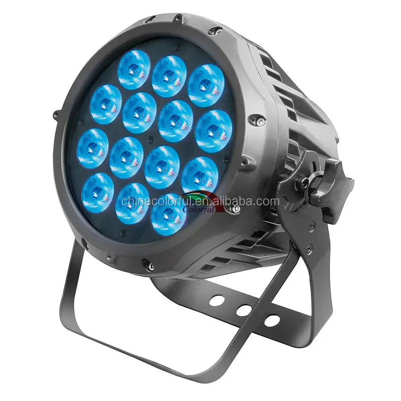 Süper pro fiyat 14x10W Showtec spektral M800 4IN1 açık LED Par ışık DJ disko Bar parti