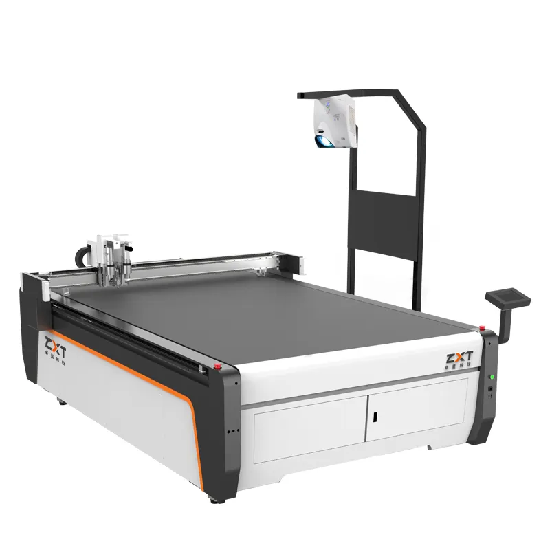 Máquina cortadora de juntas CNC de alta velocidad ZXT, corcho de asbesto de goma, equipo de corte de Material de fieltro PTFE, fabricación de juntas digitales